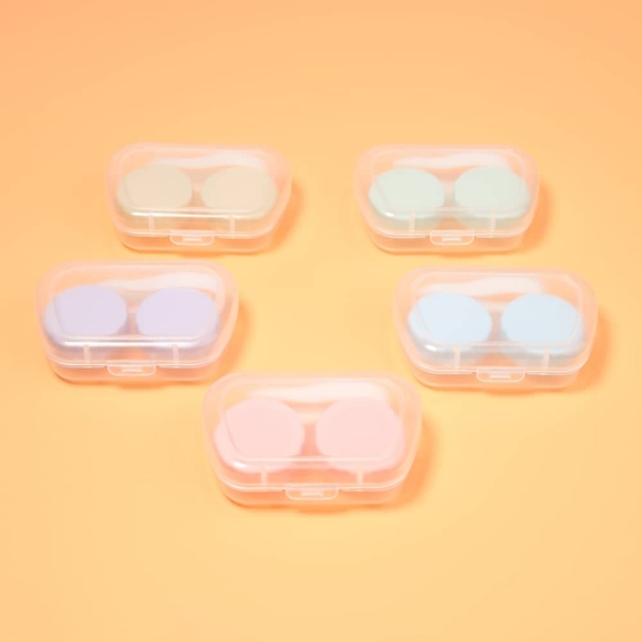 Halloween W/FREE CASE Black & Red Contact Eyewear - Picture 3 of 4